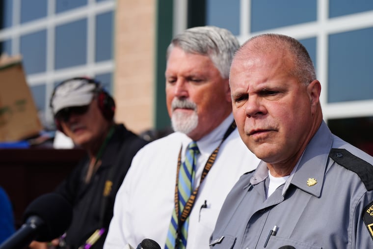 Lt Col George Bivens during the manhunt for Danelo Cavalcante in 2023.