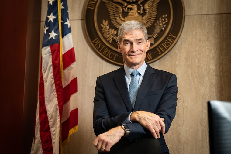 U.S. District Court Judge Robert B. Kugler, shown here in the courtroom, is retiring after more than three decades on the bench.