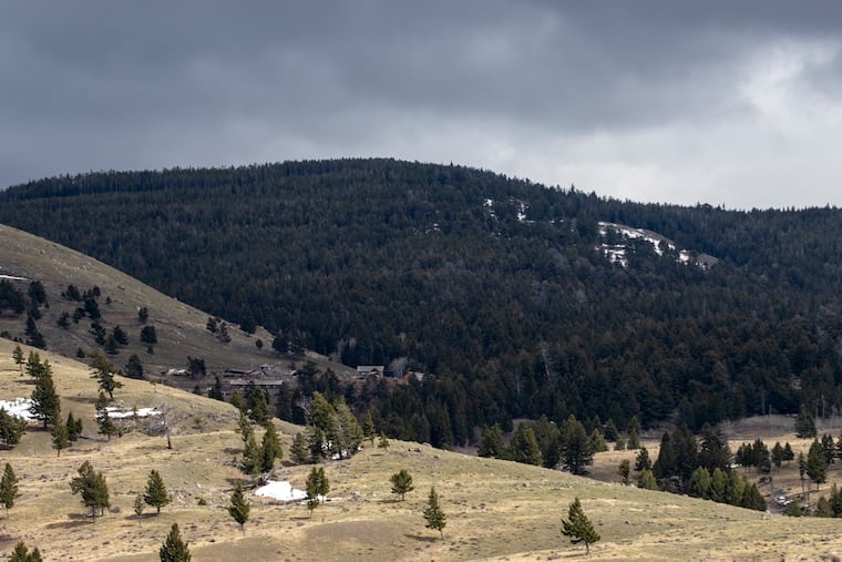 A view of Yellowstone National Park near Jardine, Mont., in May.