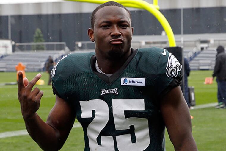 Eagles running back LeSean McCoy. (Yong Kim/Staff Photographer)