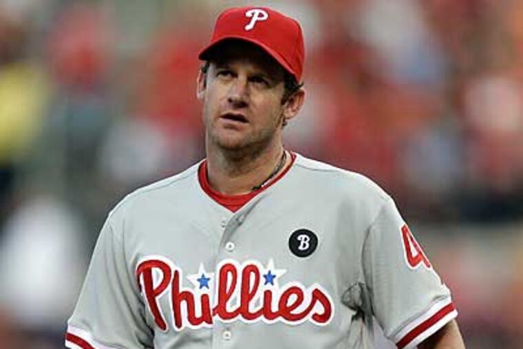 Roy Oswalt expects to be available for the final two months of the season. (Jeff Roberson/AP)