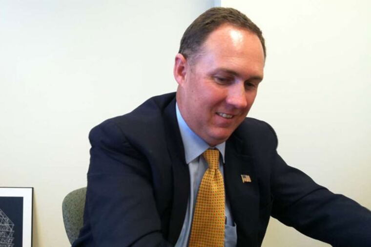 Pennsylvania Public Utilities Commissioner Robert Powelson angry over supplier's surcharge. (Andy Maykuth / Staff)