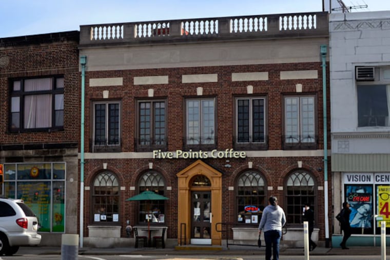 Five Points Coffee in Upper Darby on October 20, 2014. ( TOM GRALISH / Staff Photographer )