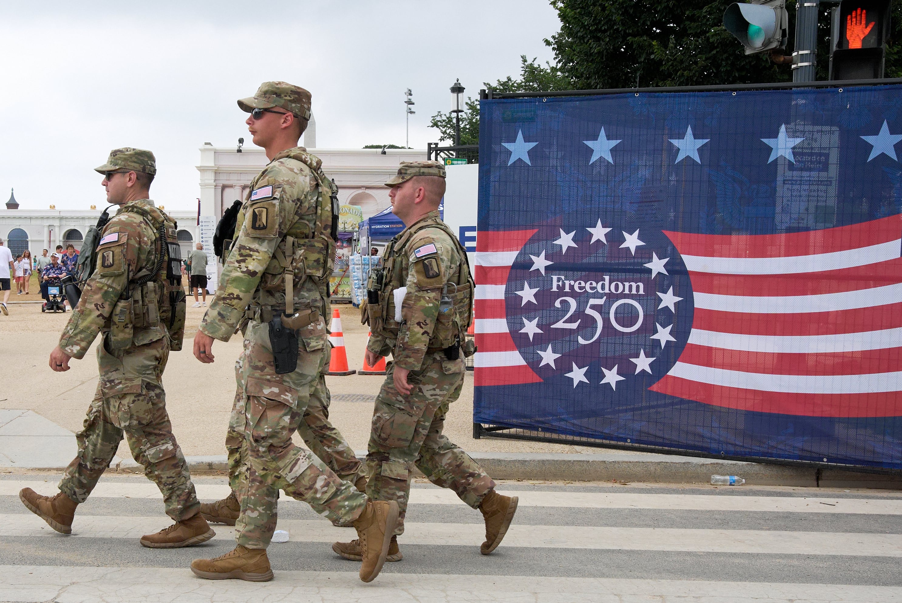 Democratic Governors Deploy National Guard to Capitol for Independence Celebrations; GOP Questions Timing