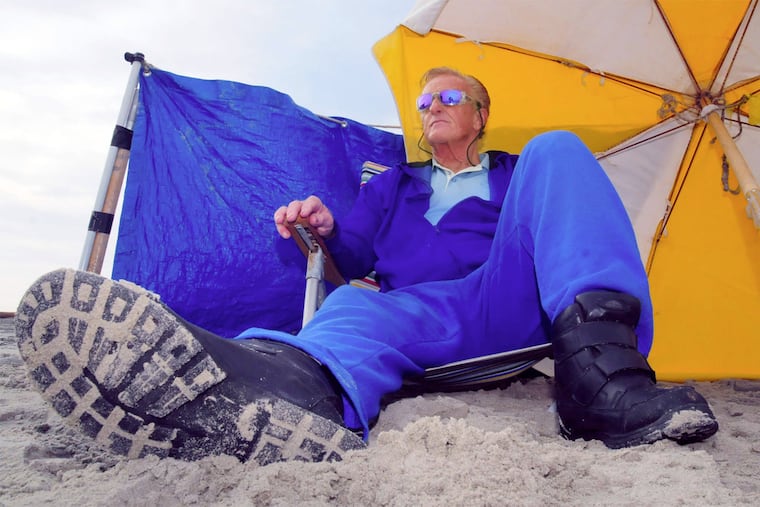 Earl Paul brags: "It's hard to believe that a guy who was born and raised in Philadelphia became the No. 1 beach bum in the whole world."