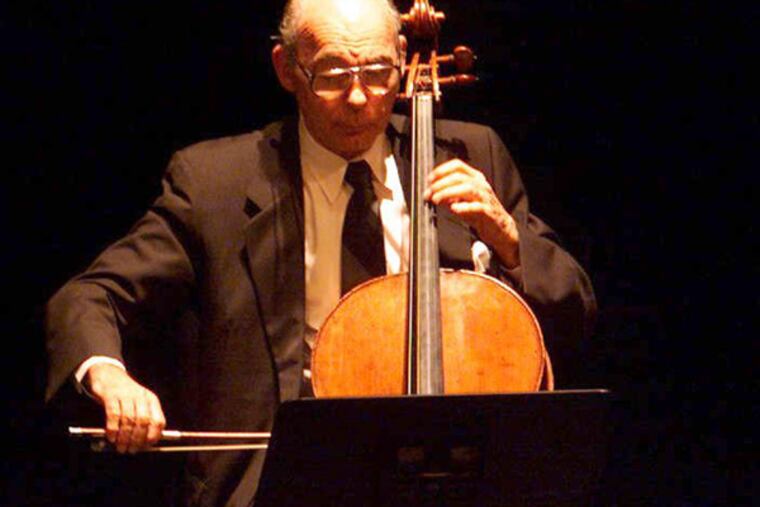 Grammy winner Janos Starker in 1999.