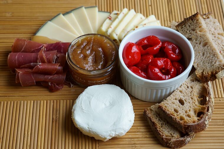 When it comes to a picnic spread, you can't go wrong with a well-built cheeseboard.