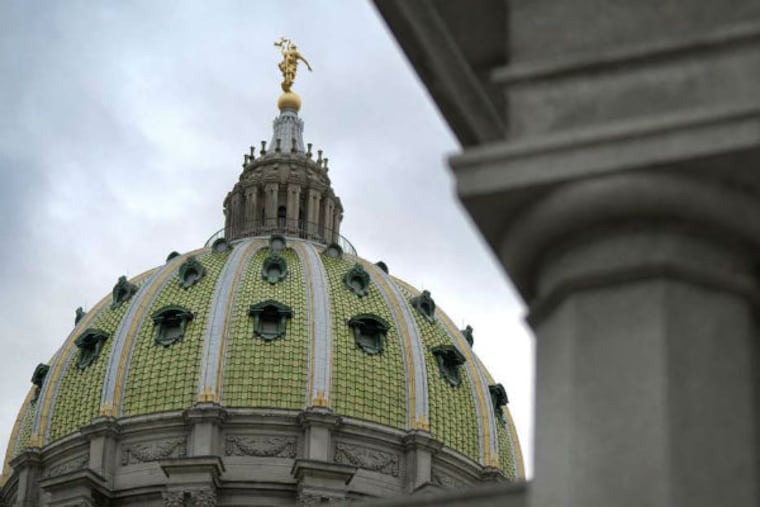 Politicians in Harrisburg wrangle and stall over medical marijuana. (PAUL TAGGART / Bloomberg, File)