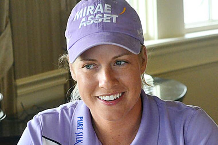 Don't expect to find Brittany Lincicome spending long hours on the driving range. (Ben Fogletto/The Press of Atlantic City/AP)