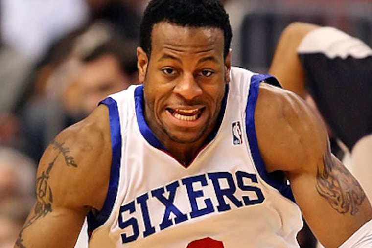 "I think I had a good week, so it wasn't a surprise," Iguodala said about making the cut. (Steven M. Falk/Staff file photo)