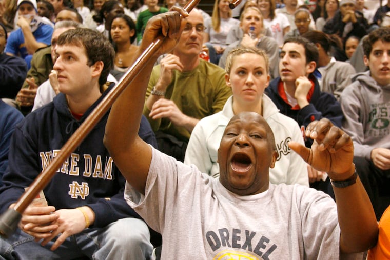 The crowds aren't at Drexel this season, but the Dragons figured out how to keep Calvin Hicks close to their hearts.