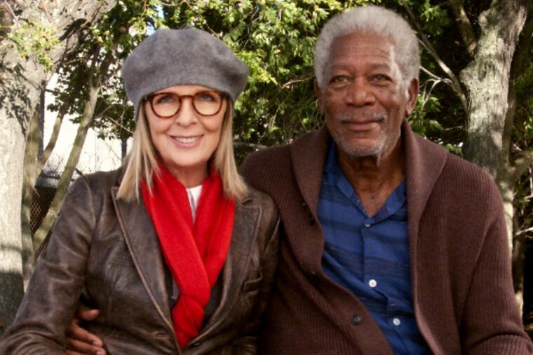 Diane Keaton and Morgan Freeman team up for the fluffy '5 Flights Up.'