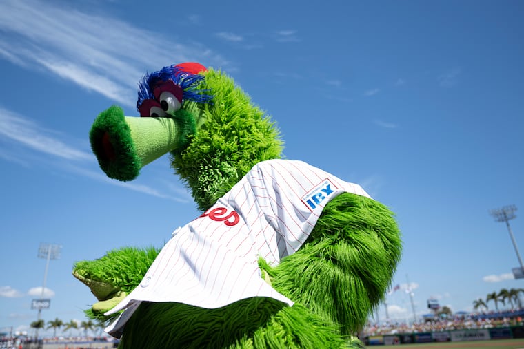 Mitchell and Ness will pay homage to the Phillie Phanatic via an exclusive in-store-only collection that debuts this Saturday inside its flagship location on Walnut Street.