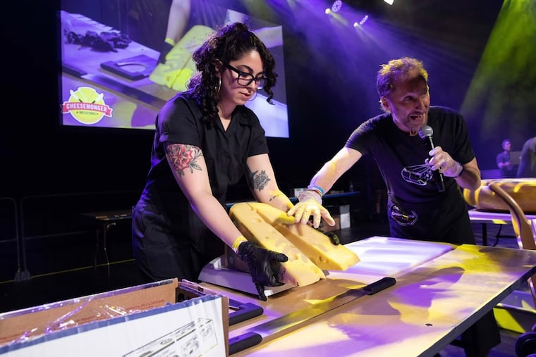 Emilia D'Albero is the first American to win the Cheesemonger Olympics.