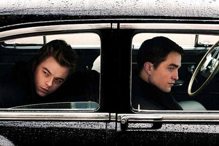 Dane DeHaan (left) is James Dean and Robert Pattinson is photographer Dennis Stock in “Life.” (Caitlin Cronenberg)