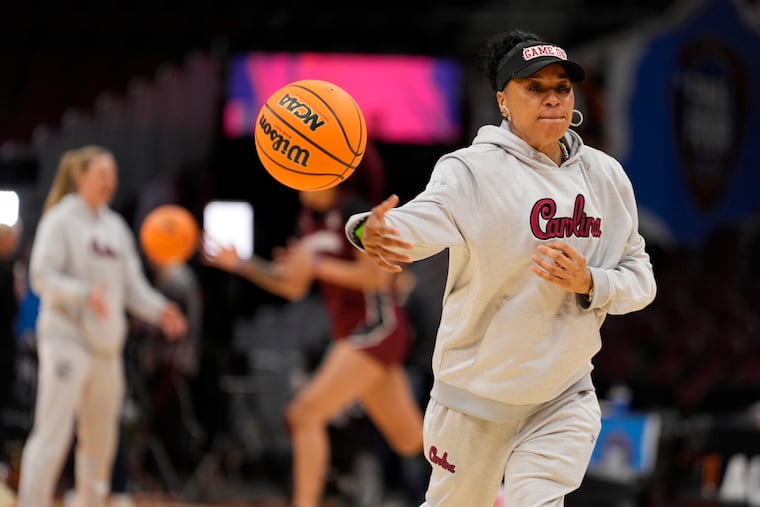 South Carolina head coach Dawn Staley's squad is undefeated as it gears up for the Final Four.