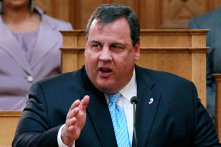 "You can't be seen as blatantly tooting your own horn" in a convention speech, a pollster said. Gov. Christie's experience in New Jersey should be secondary, he said. MEL EVANS / AP