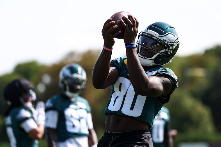 Wide receiver Darius Cooper had another big practice on Monday.