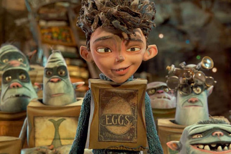 Eggs (Isaac Hempstead Wright), a boy who's been raised by trolls, is forced to save his nocturnal family from an evil human in the latest film from the studio behind "Coraline."
