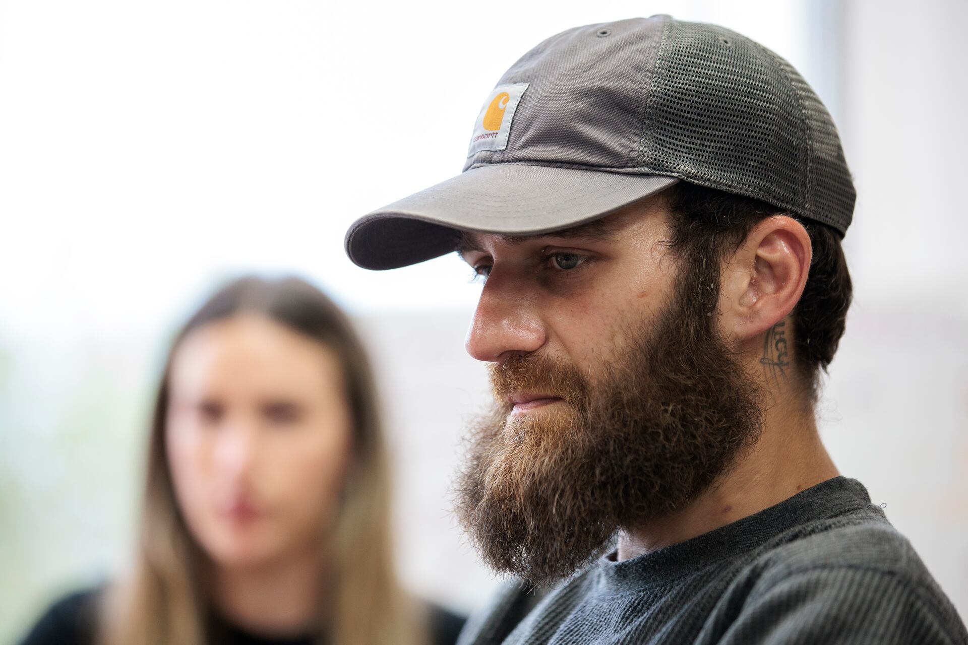 Dominic Cipriano and his half-sister Diamond Stahl speak about their struggles with drug addiction, and Stahl's eventual recovery, in June.