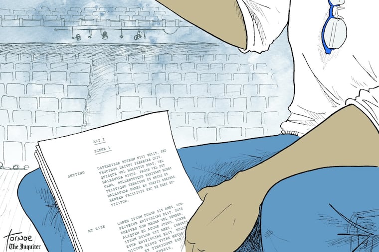 Illustration by Staff Artist ROB TORNOE for Part 2 of Christmas story "God Rest Ye Merry" by Chris Satullo