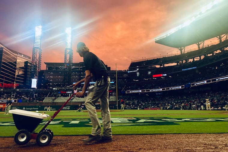 Truist Park in Atlanta, the home of the Braves and location of this year's All-Star Game and Home Run Derby.