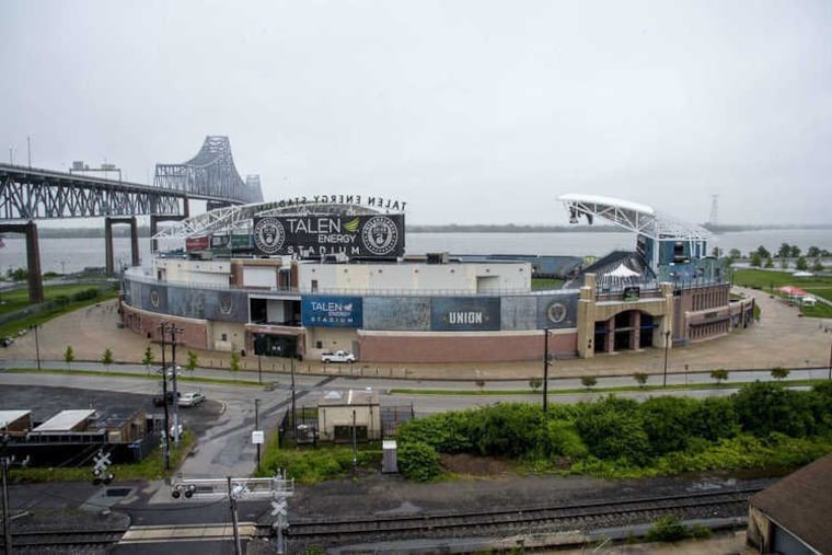 Located along the Delaware River waterfront, Talen Energy Stadium has a perfect view of the Commodore Barry Bridge. Philadelphia Union leaders are hoping to soon add more development to the waterfront, fulfilling a promise made more than a decade ago.