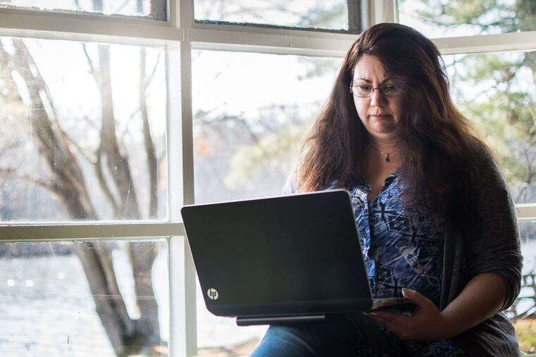 Jennifer Brestle, 41, lost her job at CVS in September after 21 years. The Voorhees resident is struggling to find a new job with comparable pay.