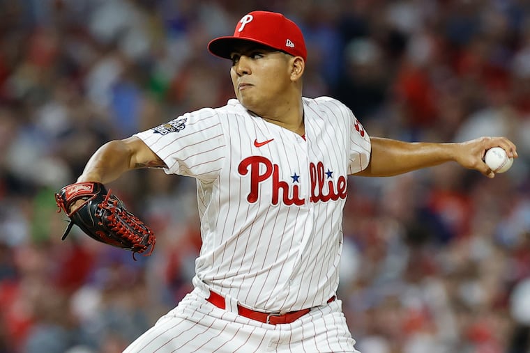 Ranger Suarez pitched five scoreless innings in Game 3.