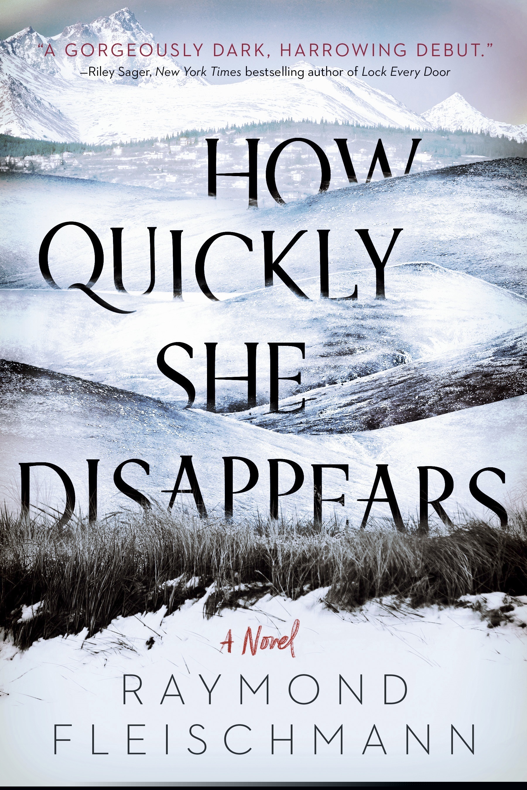 This cover image released by Berkley shows "How Quickly She Disappears," a novel by Raymond Fleischmann.