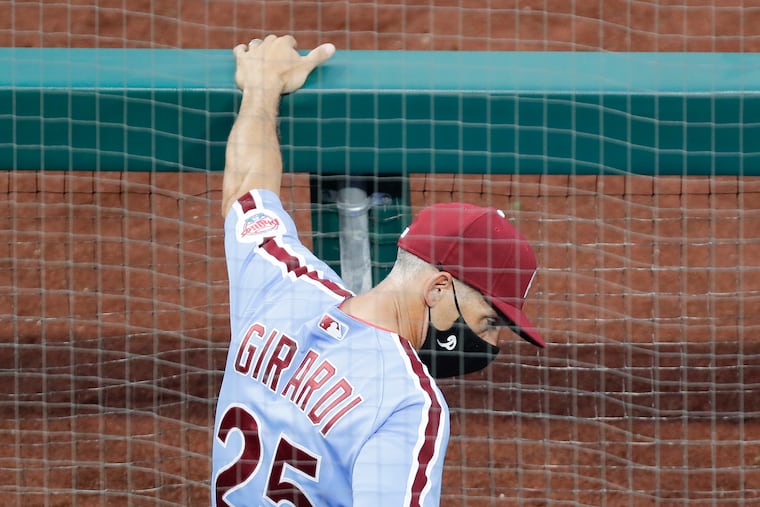 Phillies Manager Joe Girardi said he stands with the players in protesting social injustice.