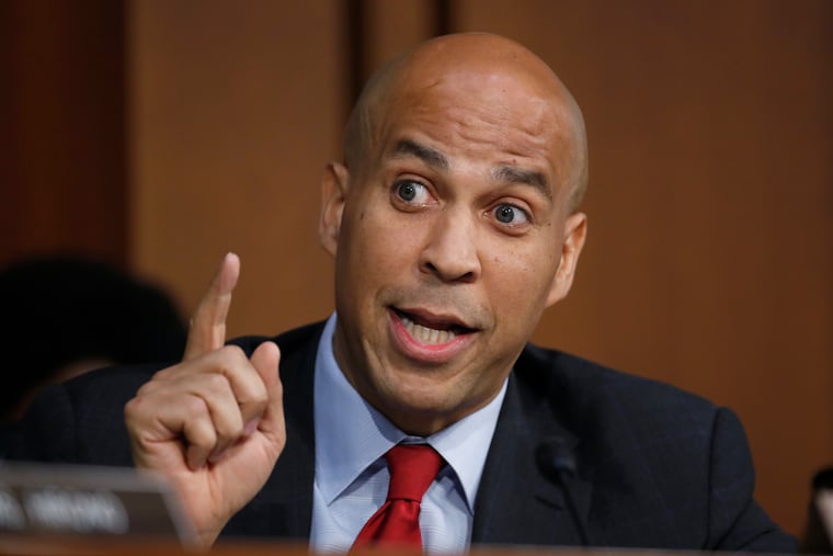Sen. Cory Booker (D., N.J.) launched a campaign for president on Friday, offering a message of unity and uplift.