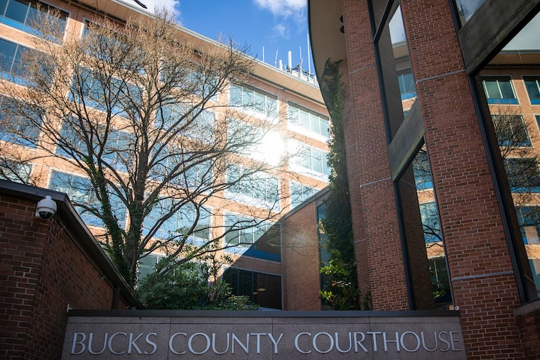 The outside of the Bucks County Courthouse, where the trial between Sigmapharm Laboratories and five former employers took place.
