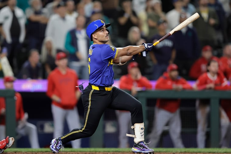 The Phillies could be interested in trading for Seattle Mariners catcher Harry Ford, who played in eight regular-season games and one postseason game in 2025.