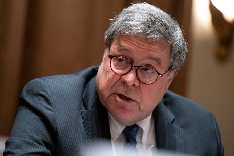 Attorney General William Barr.