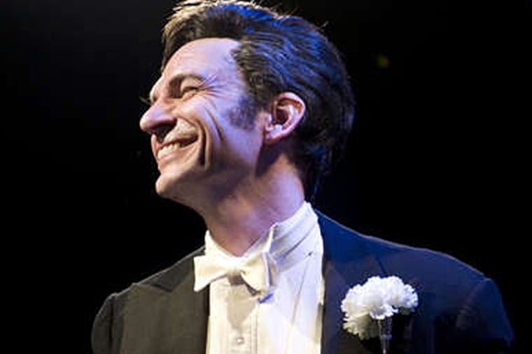 "Liberace knew what he was," says Jack Forbes Wilson, who stars as the showy pianist. (Photo credit: Michael Brosilo)