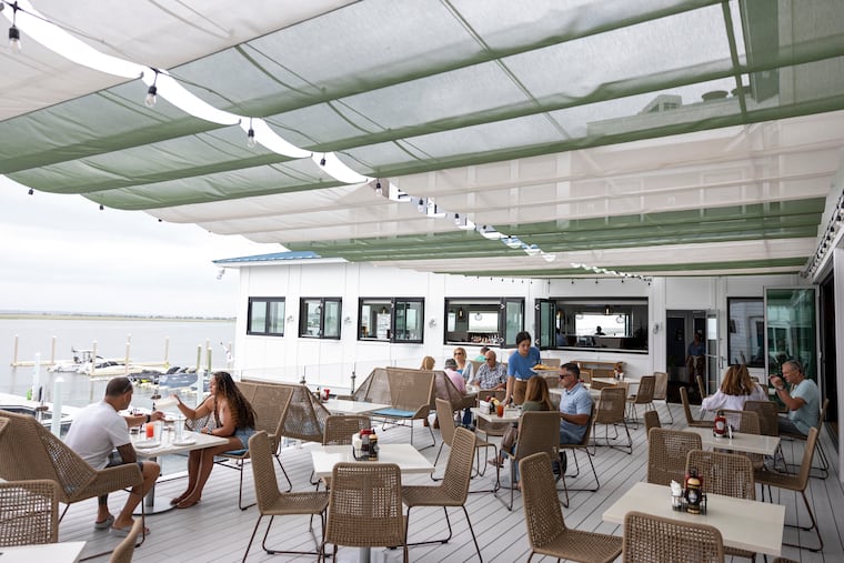 Guests dining in at Tideline in Margate City, N.J., on Wednesday, June 10, 2026.
