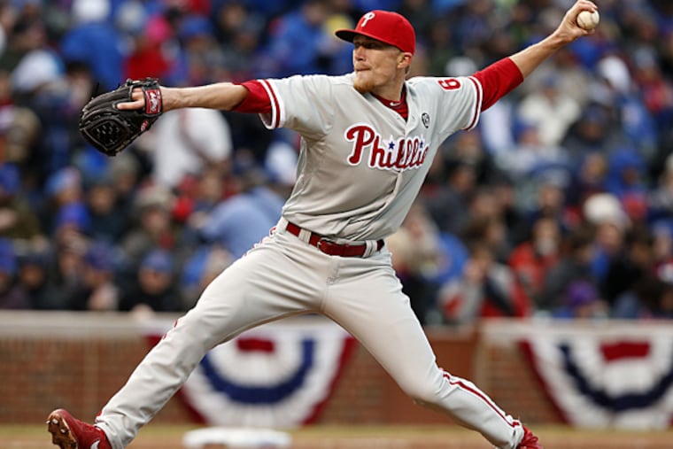 Phillies relief pitcher Jacob Diekman. (Andrew A. Nelles/AP)