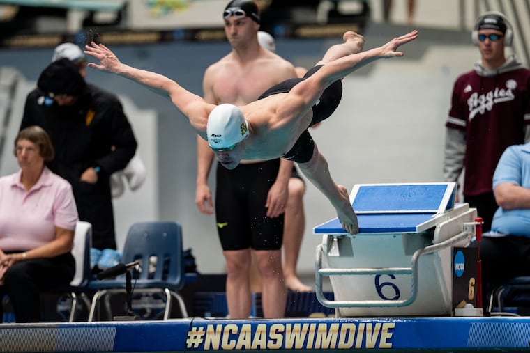 La Salle swimmer Felix Jedbratt qualified for back-to-back NCAA championship in 2025 and 2026.