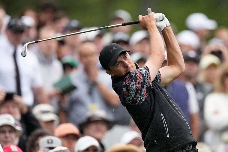 Jordan Spieth had a quad-bogey 9 on hole 15 in his first round and missed the Masters' cut for the second time in three years.