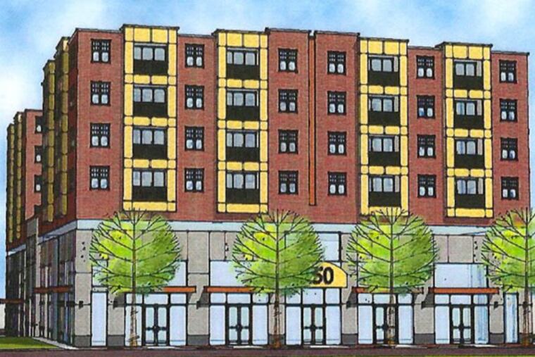 A proposed seven-story building in Downingtown is the latest in a string of such developments in Chester County.