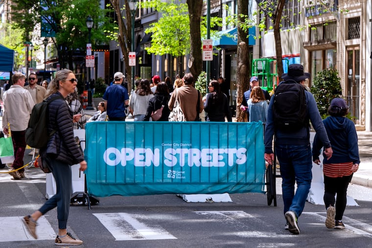Open Streets: Walnut West returns to Rittenhouse Square to close seven blocks of Walnut and S. 18th Streets to traffic each Sunday from Sept. 7 through Oct. 12.