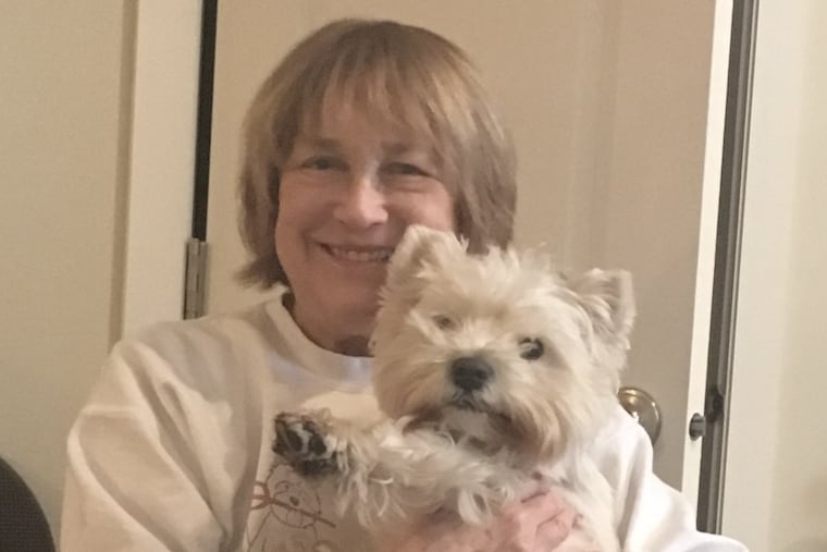 Ms. Takiff liked to show her talented Westies at kennel club shows, and they won many ribbons together.