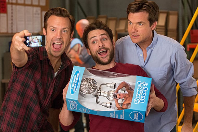 From left, Jason Sudeikis as Kurt Buckman, Charlie Day as Dale Arbus and Jason Bateman as Nick Hendricks in New Line Cinema's comedy "Horrible Bosses 2," a Warner Bros. Pictures release. (John P. Johnson/Warner Bros./TNS)