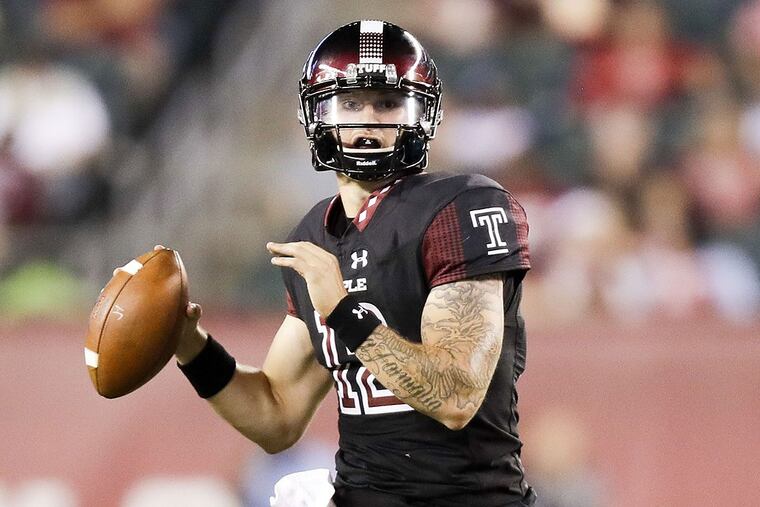 Temple quarterback Logan Marchi.