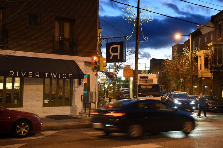 River Twice at Tasker Street and East Passyunk Avenue on Jan 16, 2020.