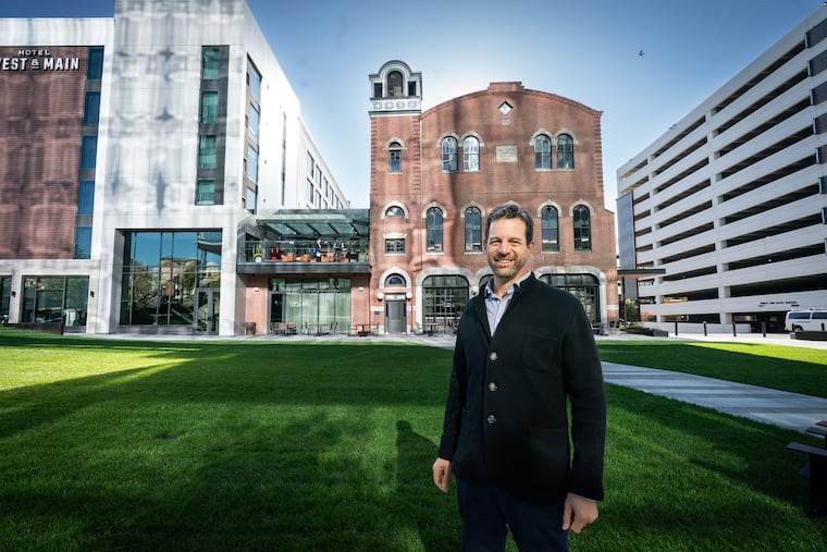 “We adore great placemaking; that’s what we wanted here,” developer Bill Glazer says of his Conshohocken project, Sora West.