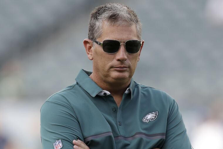 Eagles defensive coordinator Jim Schwartz.