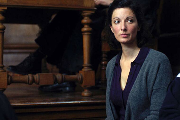 Stéphanie Cléau is Esther Despierre in "The Blue Room." (IFC Films)