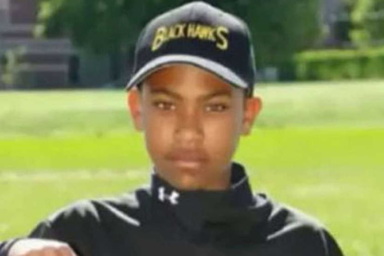 Duval DeShields, killed at 14 after intervening in street fight.